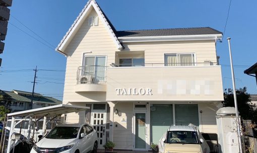 岡山市オーダースーツ店様 塗装工事｜店舗工事 20241023