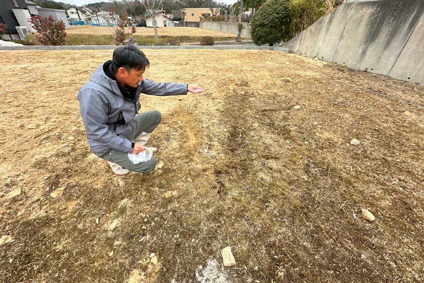 岡山|丸富|イヤシロチ 穴掘り