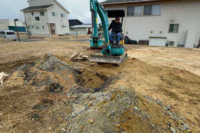 岡山｜丸富｜イヤシロチ 埋め戻し