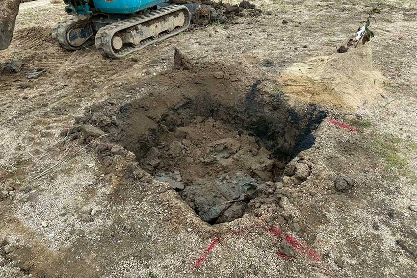 岡山｜丸富｜イヤシロチ 埋め戻し