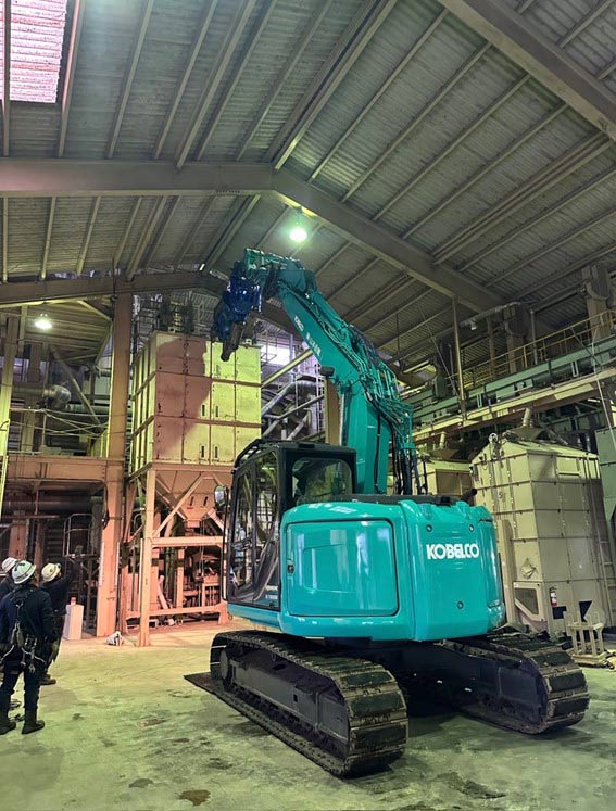 岡山｜丸富｜農業用プラント解体工事