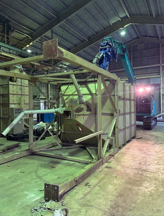 岡山｜丸富｜農業用プラント解体工事