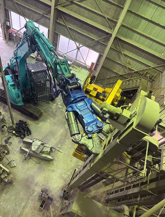 岡山｜丸富｜農業用プラント解体工事